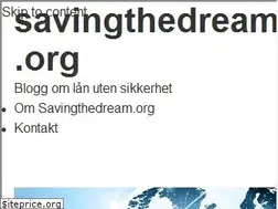 Sites similar to savingthedream.org