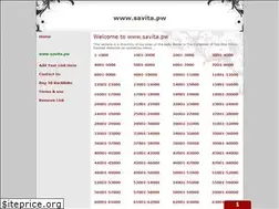 Sites similar to savita.pw