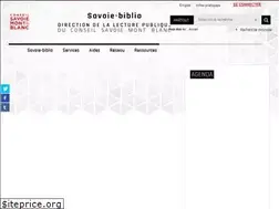 Sites similar to savoie-biblio.fr