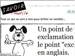 Sites similar to savoir-inutile.com