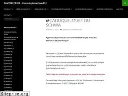 Sites similar to savoirecrire.fr