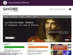 Sites similar to savoirs.ens.fr