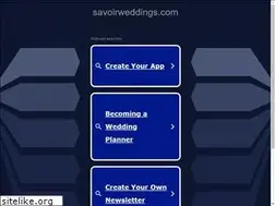 Sites similar to savoirweddings.com