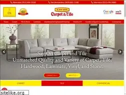 Sites similar to savoncarpetandtile.com