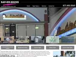 Sites similar to savonsigns.com