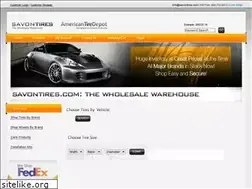 Sites similar to savontires.com