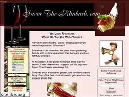 Sites similar to savor-the-rhubarb.com