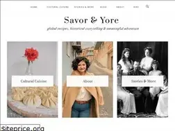 Sites similar to savorandyore.com