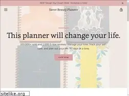 Sites similar to savorbeautyplanner.com