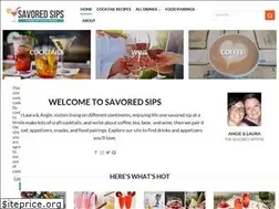 Sites similar to savoredsips.com