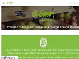 Sites similar to savorhealth.com