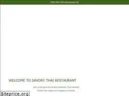 Sites similar to savorythairestaurant.com