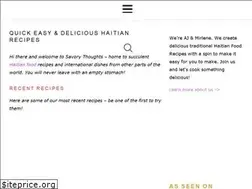 Sites similar to savorythoughts.com