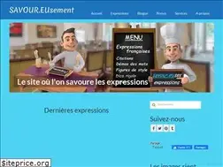 Sites similar to savour.eu