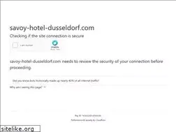 Sites similar to savoy-hotel-dusseldorf.com