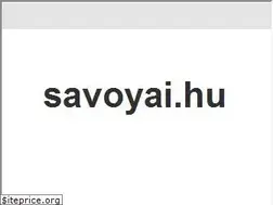 Sites similar to savoyai.hu