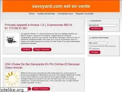 Sites similar to savoyard.com