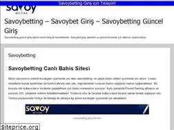Sites similar to savoybetting.org