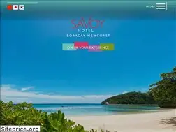 Sites similar to savoyhotelboracay.com.ph