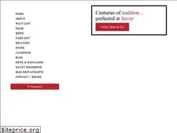 Sites similar to savoypizzeria.com