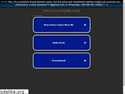 Sites similar to savvycoupons.com