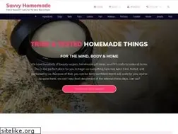Sites similar to savvyhomemade.com