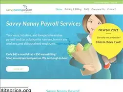 Sites similar to savvynannypayrollservices.com