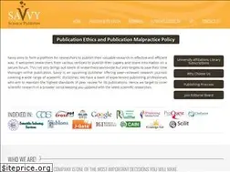 Sites similar to savvysciencepublisher.com