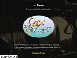 Sites similar to saxforum.it