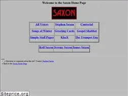 Sites similar to saxon.com