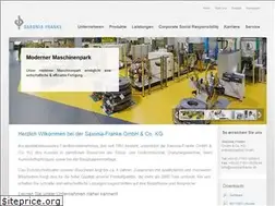 Sites similar to saxonia-franke.de