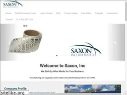 Sites similar to saxoninc.com