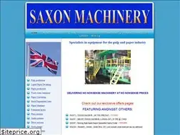 Sites similar to saxonmachinery.com