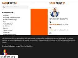 Sites similar to saxoprints.com