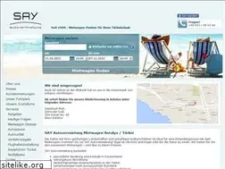 Sites similar to say-rent-a-car.de