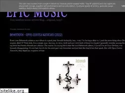 Sites similar to say-yes-for-epic-music.blogspot.com