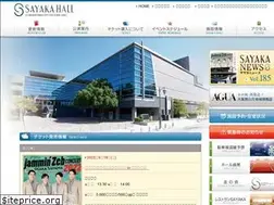 Sites similar to sayaka-hall.jp