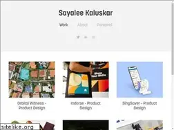 Sites similar to sayaleekaluskar.com