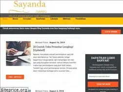 Sites similar to sayanda.com