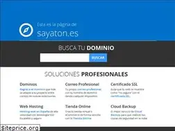 Sites similar to sayaton.es