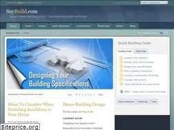 Sites similar to saybuild.com