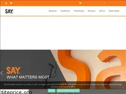 Sites similar to saycomms.co.uk