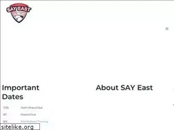 Sites similar to sayeast.org