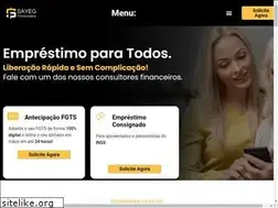 Sites similar to sayegfinanceira.com.br