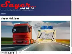 Sites similar to sayernakliyat.com