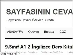 Sites similar to sayfasinincevabi.blogspot.com