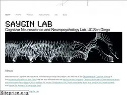 Sites similar to sayginlab.ucsd.edu