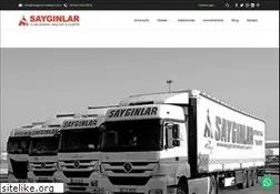 Sites similar to sayginlartransport.com.tr