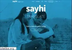 Sites similar to sayhi.com