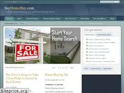 Sites similar to sayhomebuy.com